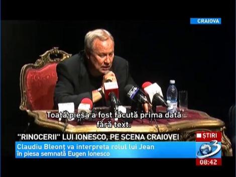 "Rinocerii" lui Ionescu, pe scena Craiovei