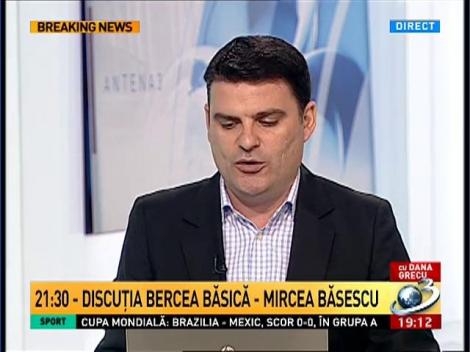 Radu Tudor, despre înregistrările din cazul Bercea-Mircea Băsescu