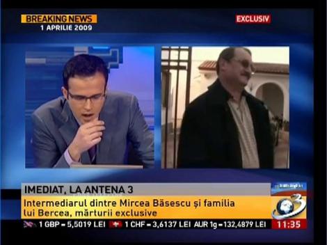 Cum &icirc;l ameninţa cu moartea Mircea Băsescu pe Mugur Ciuvică &icirc;n 2009