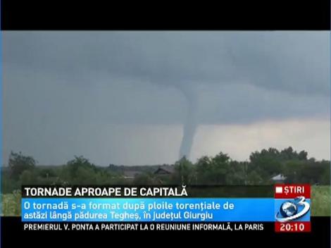 Tornade aproape de Capitală