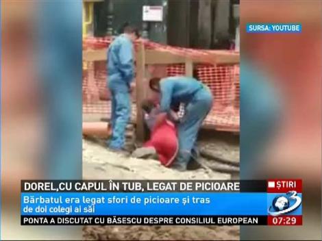 Spectacol ca la circ în centrul Timisoarei