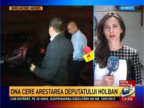 DNA cere arestarea deputatului Holban