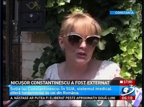 Nicuşor Constantinescu a fost externat