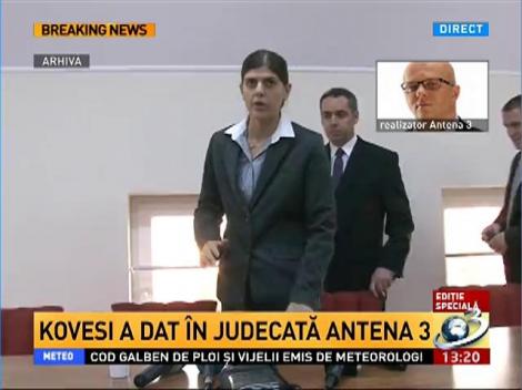 Kovesi a dat în judecată Antena 3