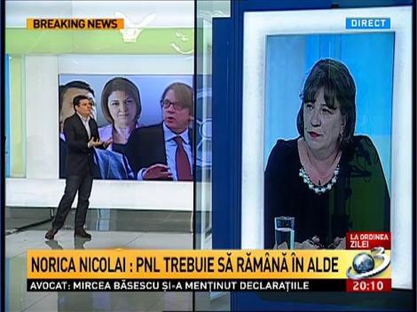 Norica Nicolai: Decizia de afliliere la PPE, un gest care trădează că încă nu avem calitatea şi capacitatea de a ne comporta european