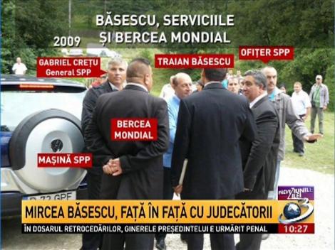 Bercea, Traian Băsescu și serviciile