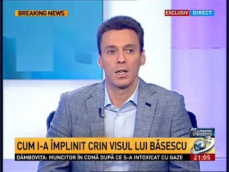 Mircea Badea: Imi este scarba de personajul politic Crin Antonescu