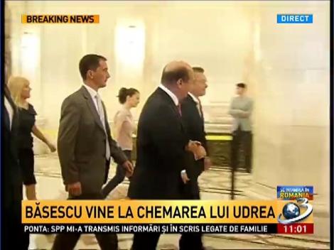 Băsescu vine la chemarea lui Udrea