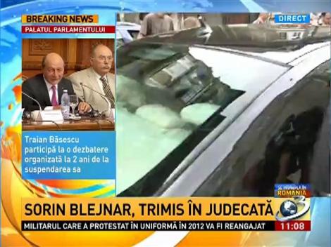 Sorin Blejnar a fost trimis în judecată pentru complicitate la formarea unui grup infracţional organizat