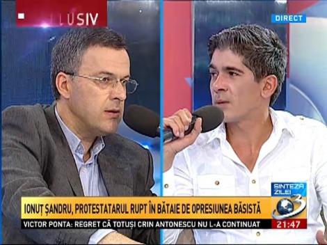 Sinteza Zilei: Ionuț Șandru, protestatrul zdrobit &icirc;n bătaie &icirc;n Piața Universității, umulit de regimul Băsescu