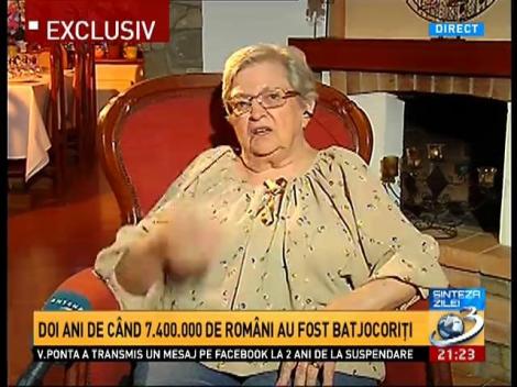 Draga Olteanu Matei, despre regimul Traian Băsescu