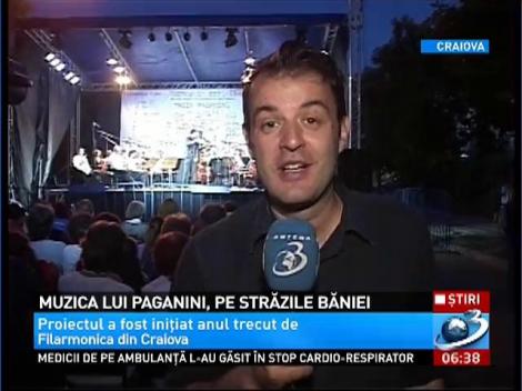 Muzica lui Paganini, pe străzile Băniei