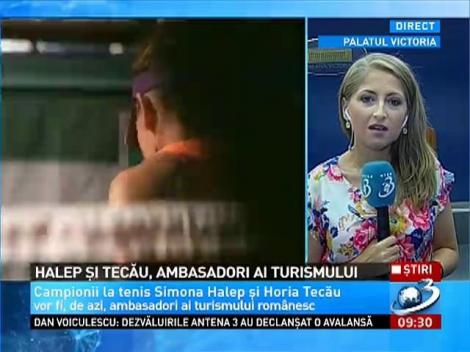 Halep şi Tecău, ambasadori ai turismului