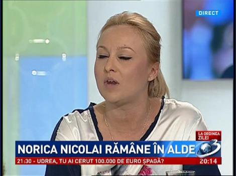 Diana Tache: Cu siguranţă, Norica Nicolai va fi dată afară din PNL