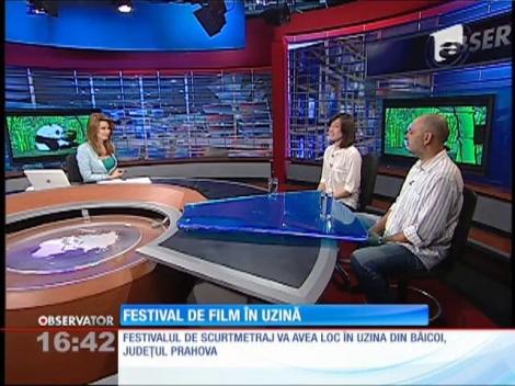 Festival de film în uzină. Tudor Smoleanu: Am ales fabrica din Băicoi, pentru că e o provocare