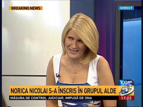 Norica Nicolai s-a &icirc;nscris &icirc;n grupul ALDE