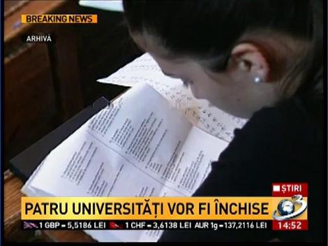 Ecaterina Andronescu, despre universităţile care se vor inchide