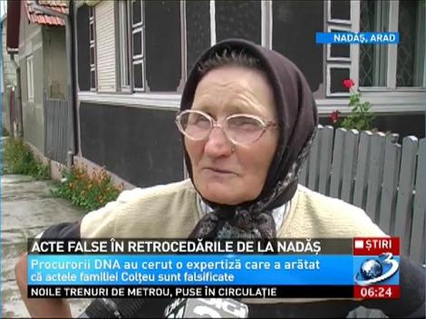 Acte false în retrocedările de la Nadăş