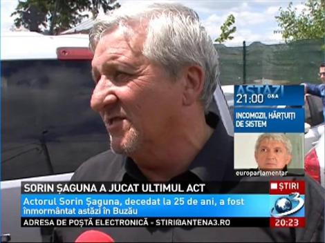 Sorin Şaguna a jucat ultimul act