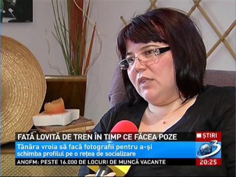 Fată lovită de tren &icirc;n timp ce făcea poze