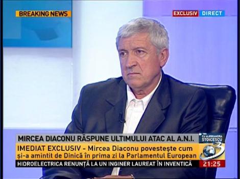 Mircea Diaconu răspunde ultimului atac al ANI