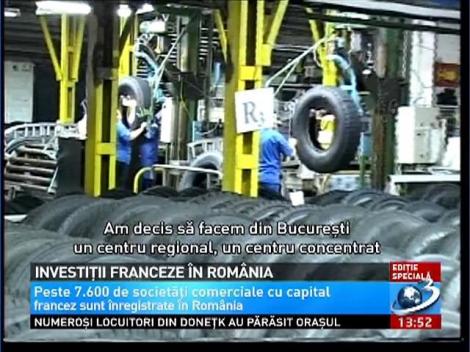 Investiţii franceze &icirc;n Rom&acirc;nia