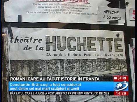 Români care au făcut istorie în Franţa