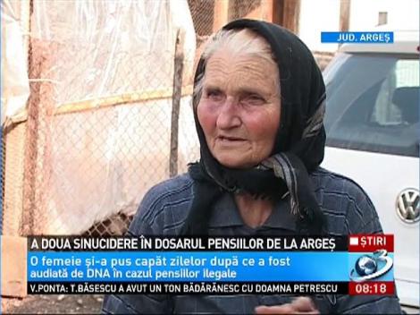 A doua sinucidere &icirc;n dosarul pensiilor de la Argeş