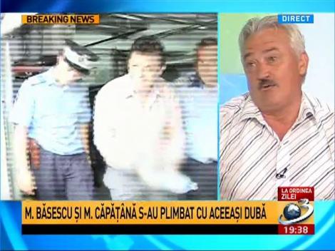 Mircea Băsescu şi Marian Căpăţ&acirc;nă s-au plimbat cu aceeaşi dubă