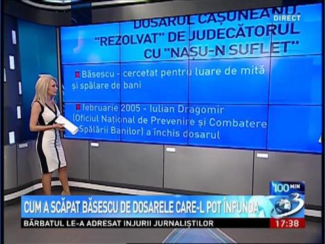 Cum a scăpat Băsescu de dosarele care-l pot înfunda