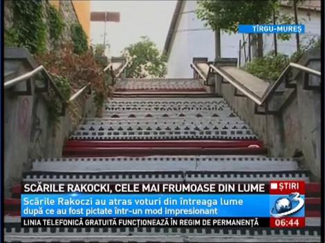 Scările Rakocki, cele mai frumoase din lume