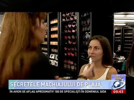 Numai de bine: Secretul machiajului de plajă