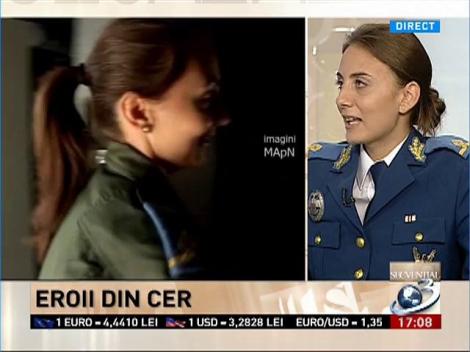 Diana Diaconu: Am decis în clasa a 8-a că vreau carieră militară