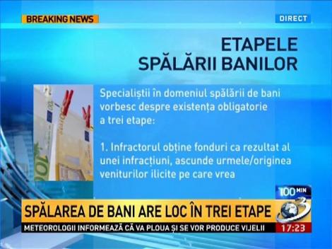 100 de Minute: Spălare de bani= Bani negri ascunşi