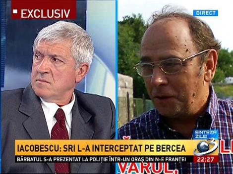 Procurorul Eugen Iaconescu: SRI l-a interceptat pe Bercea