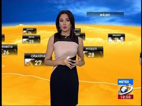 Cod galben de ploi, grindină şi vijelii