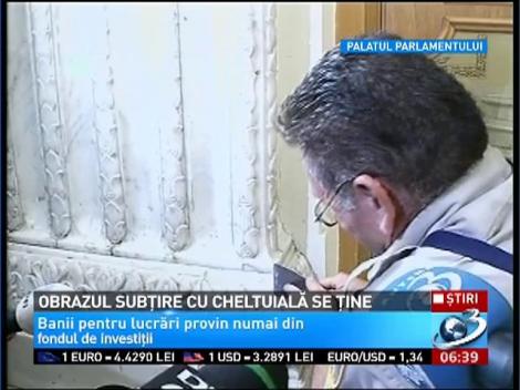 Obrazul subţire cu cheltuială se ţine