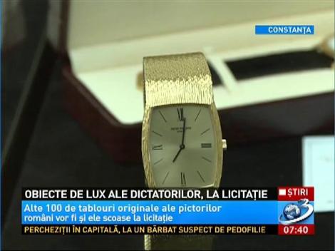 Obiecte de lux ale dictatorilor, la licitaţie