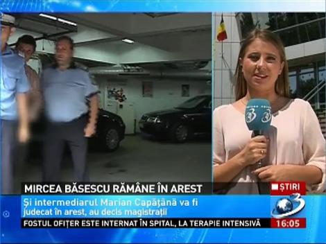 Mircea Băsescu rămâne în arest