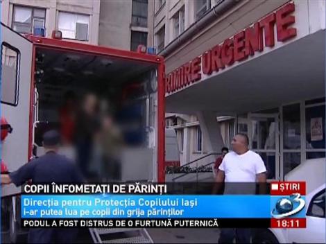 Copii înfometaţi de părinţi