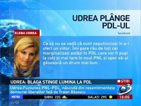 Ce replica ii da Elena Udrea lui Vasile Blaga