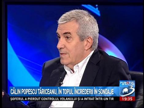 Calin Popescu Tariceanu, in topul increderii in sondaje