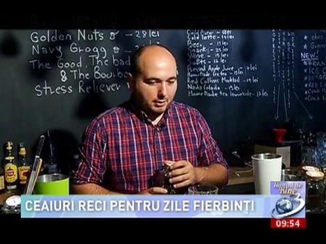 Numai de bine: Ceaiuri reci pentru zile fierbinti