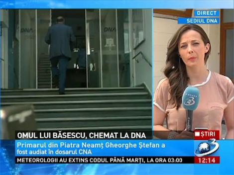 Omul lui Băsescu, chemat la DNA