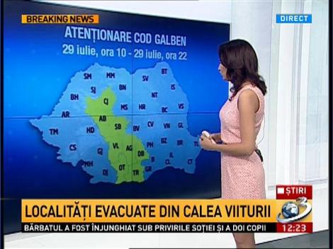 Meteorologii au prelungit CODUL GALBEN