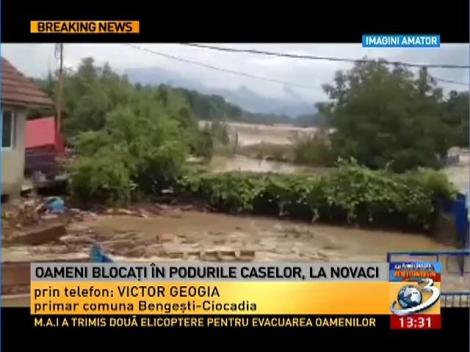 Primarul unei localităţi din Gorj: Situaţia e catastrofală. E posibil să avem şi victime