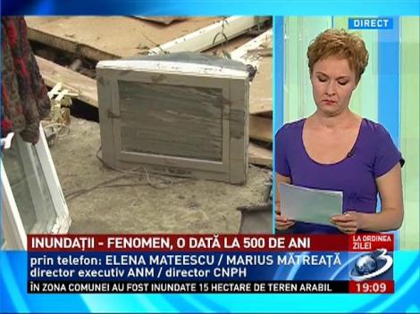 Coduri portocalii de ploaie &icirc;n trei judeţe