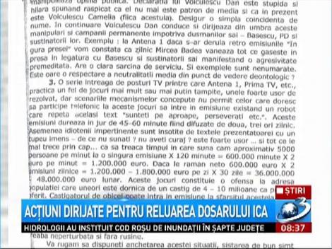 O anonimă anulează NUP-ul &icirc;n cazul ICA