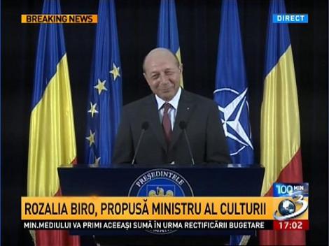 Traian Băsescu: Consider nepotrivite nominalizările"