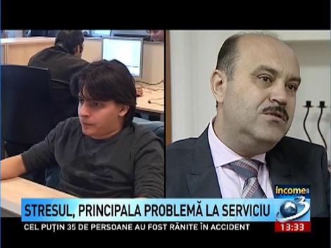 Income Magazine: Stresul este principala problemă la serviciu